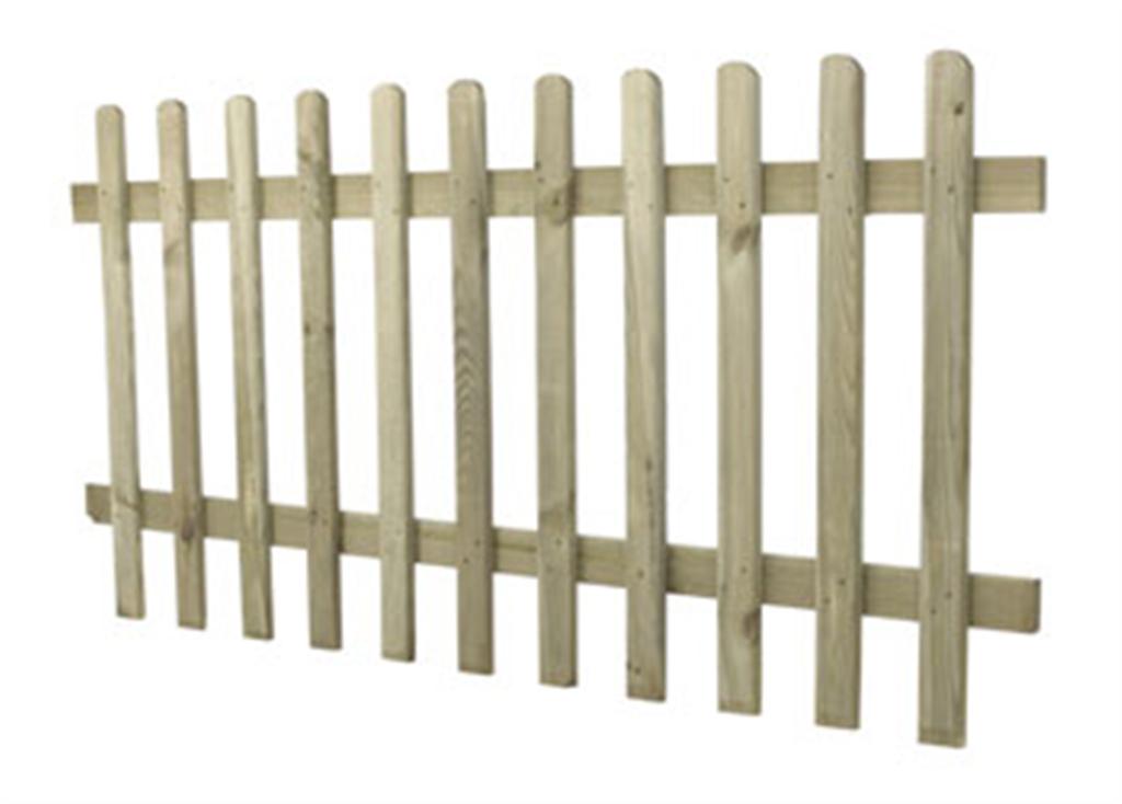 Forest Pale Fence Panel