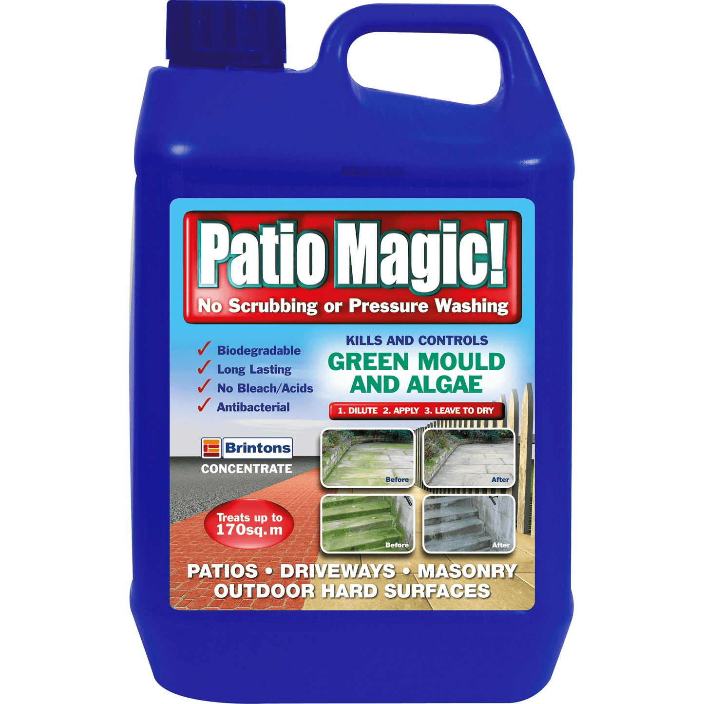 Patio Magic Path & Patio Cleaner 5L