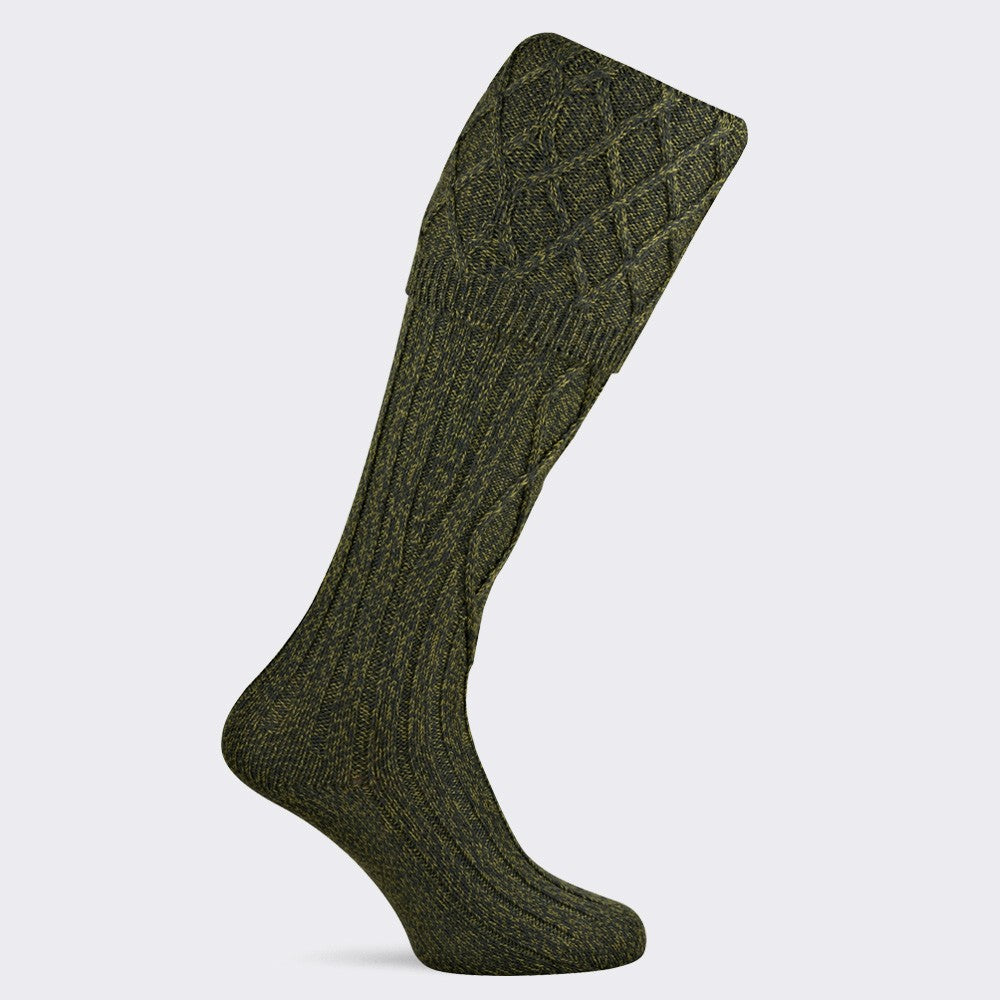 Pennine Buxton Socks Highland Green