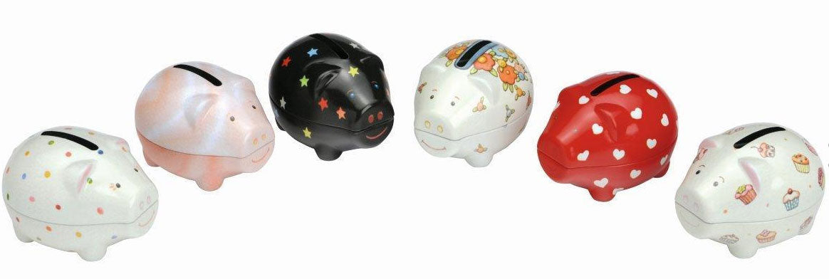 Penny Pig Assorted Piggy Bank