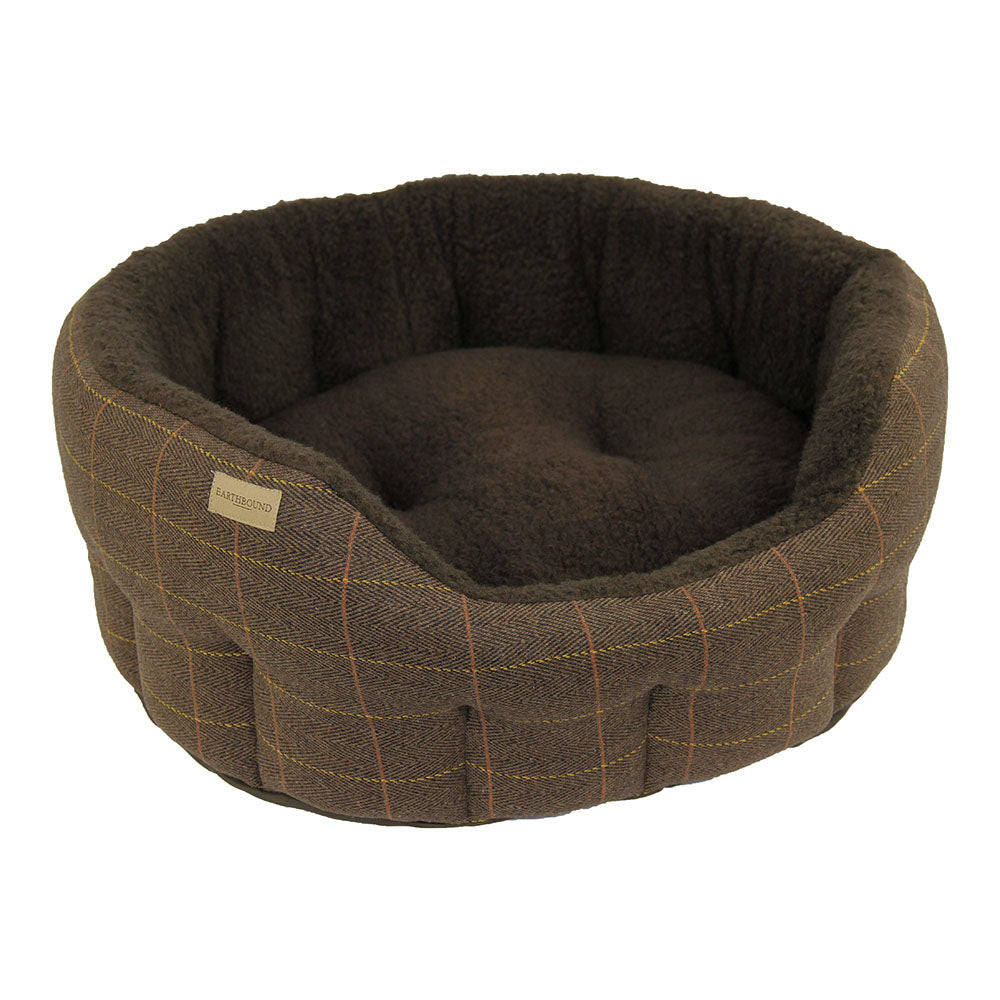 Earthbound Dog Beds Classic Tweed M