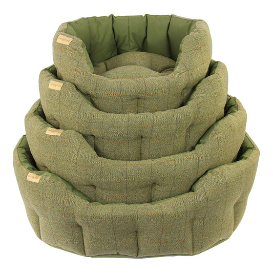 Earthbound Dog Beds Waterproof Tweed M