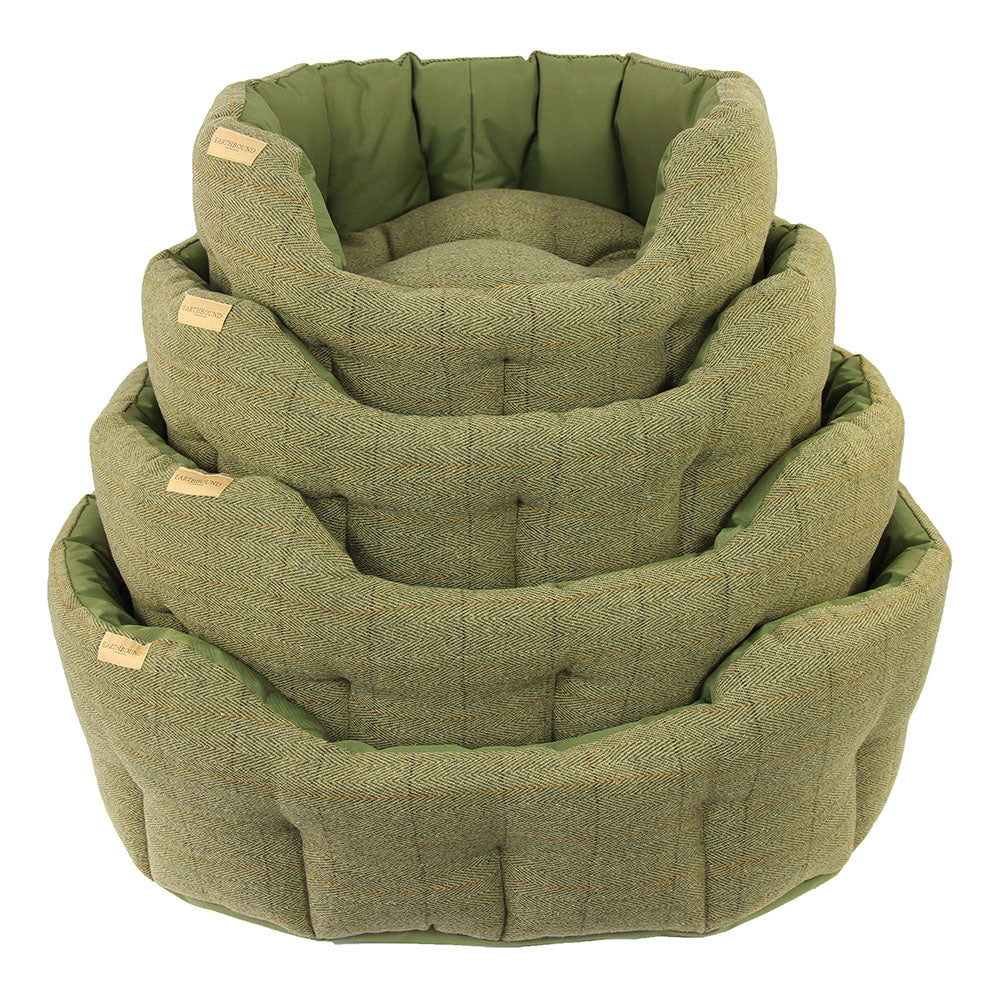 Earthbound Waterproof Tweed Dog Bed Small Sam Turner & Sons