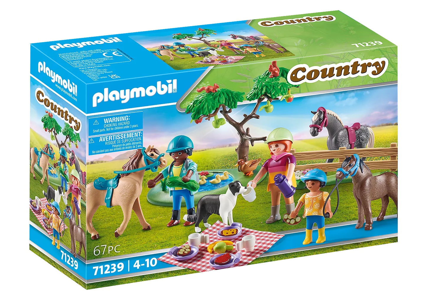 Playmobil Country Picnic Outing with Horses
