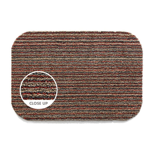 Hug Rug Door Mat Plain Candy Stripe