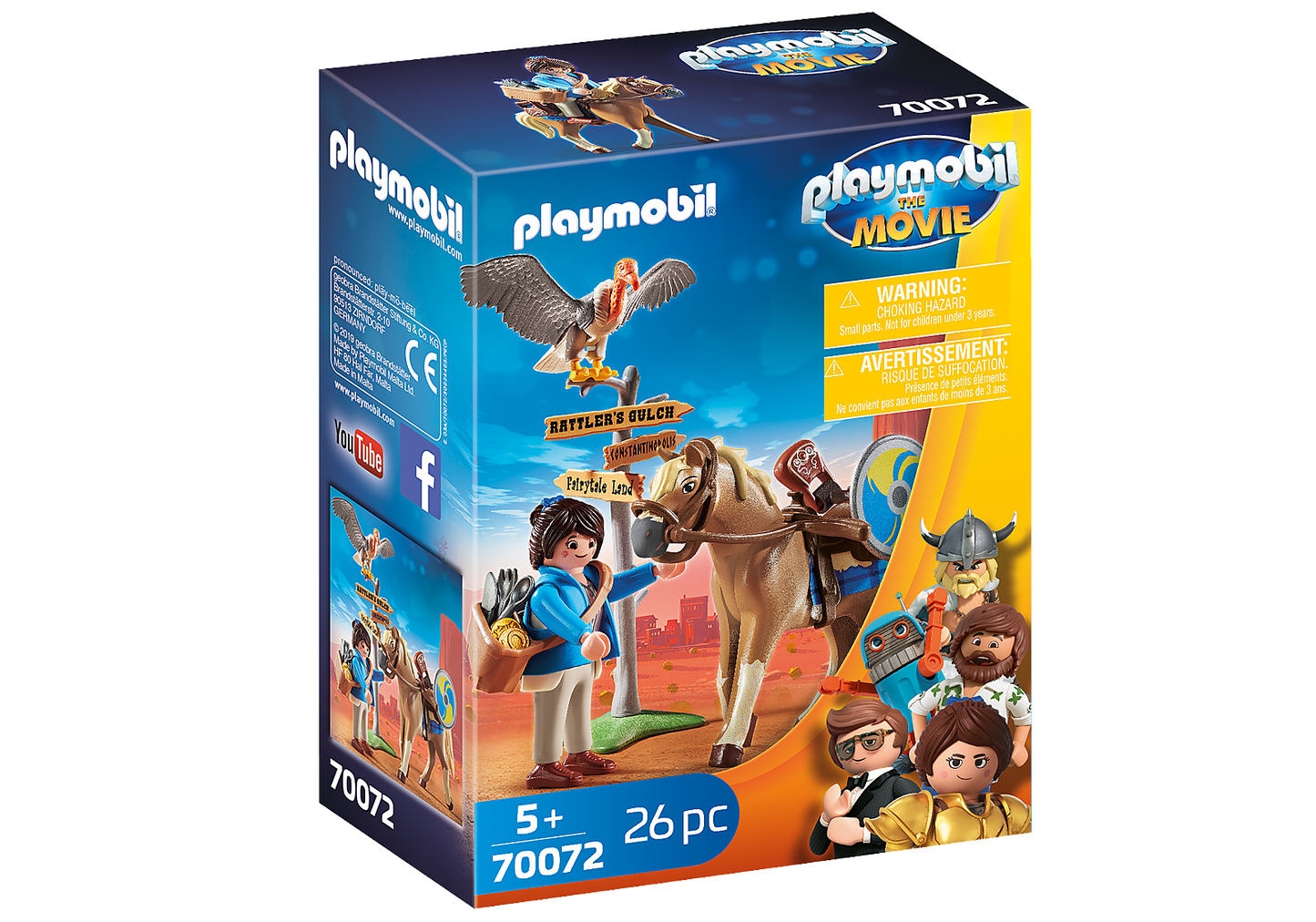 Playmobil The Movie Marla with Horse 70072