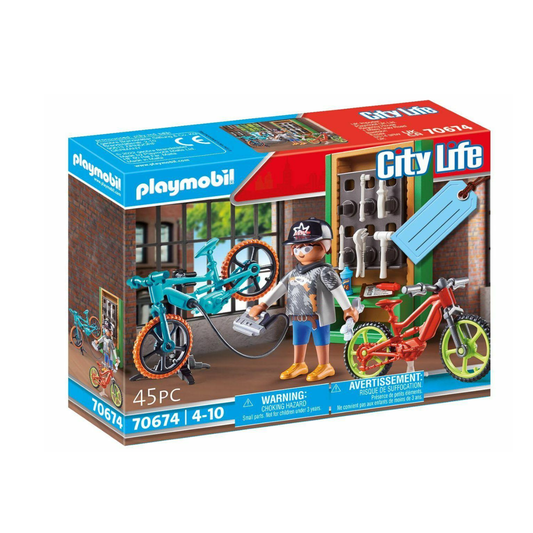 Playmobil City Life Bike Workshop 70674