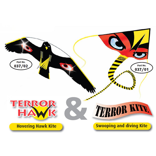 Portek Terror Hawk & Kite Kit with Pole