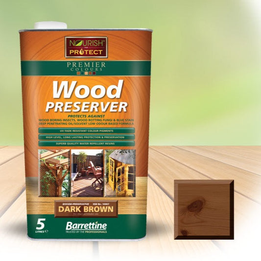 Barrettine Nourish & Protect Premier Wood Preserver 5L