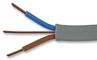 BS6004 6242Y 2.5MM Twin & Earth Flat Cable