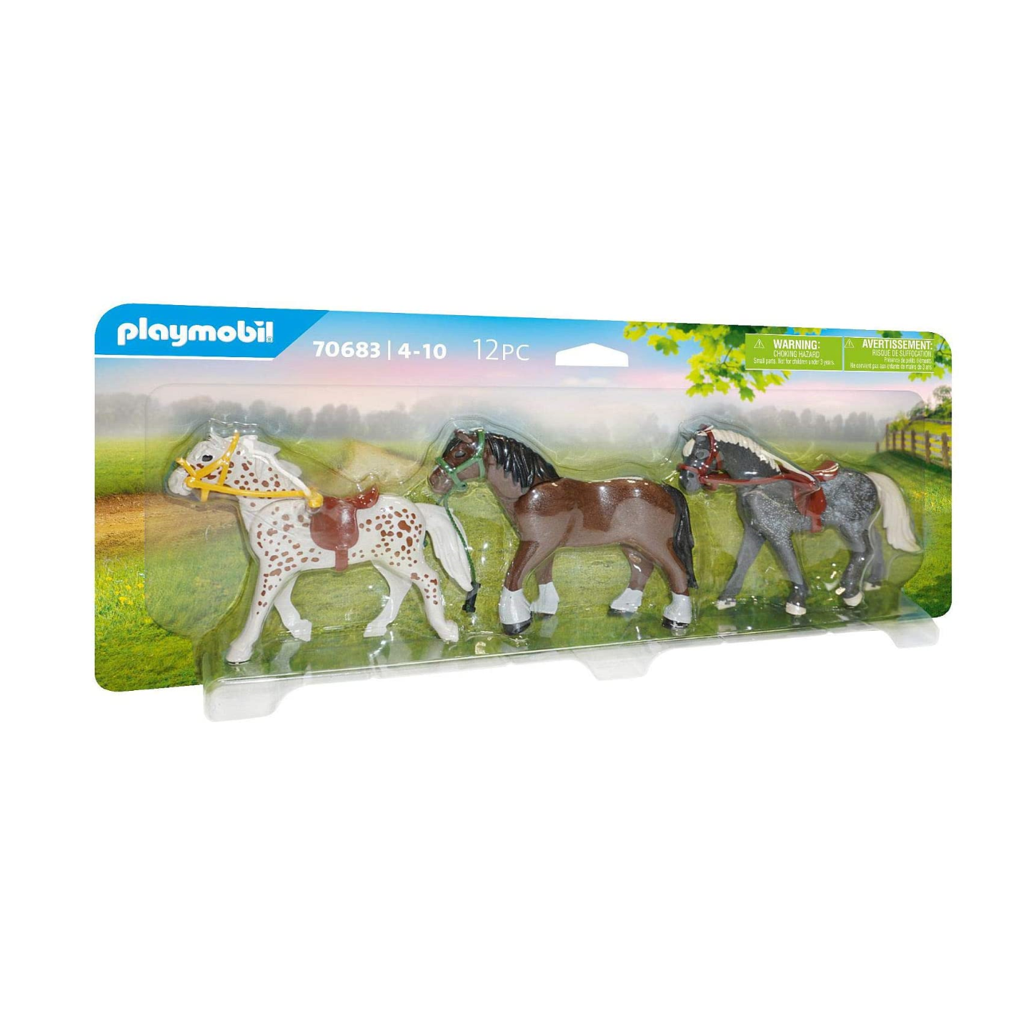 Playmobil Country Pony Farm Three Horses 70683
