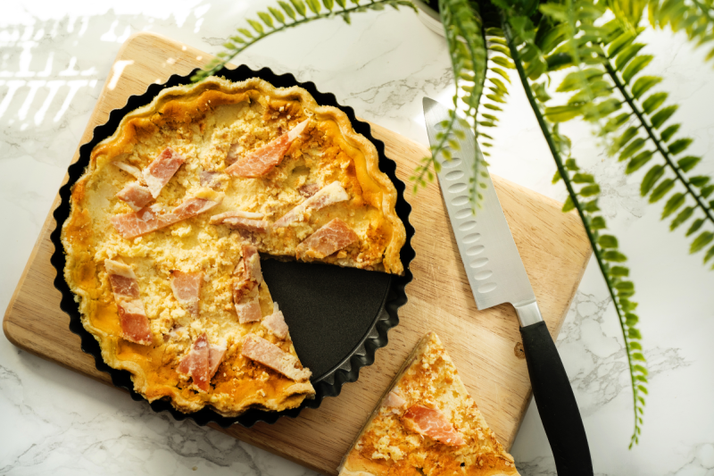Luxe Loose Base Fluted Quiche Pan