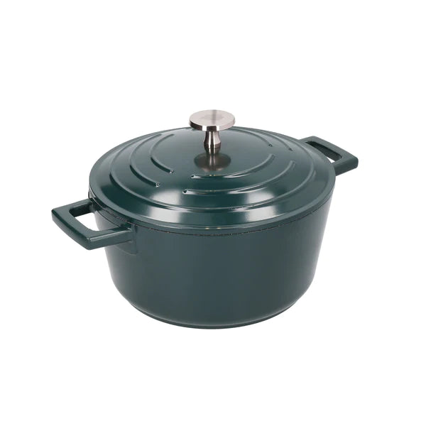 MasterClass Cast Aluminium Casserole Dish 2.5L Hunter Green
