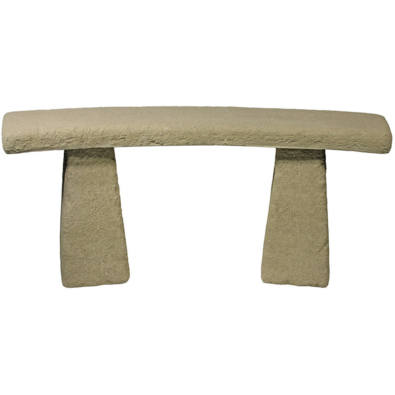 Willowstone Rustic Curved Bench R18