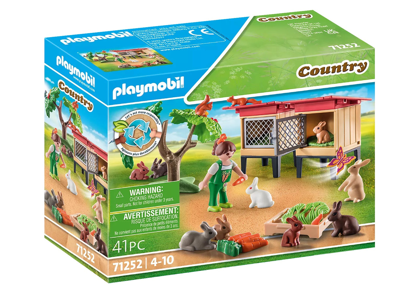 Playmobil Country Rabbit Hutch