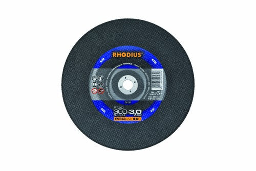Rhodius 300 x 3 x 20mm FT30 Cutting Disc Steel