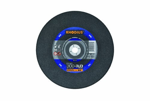 Rhodius 300 x 3 x 22.23mm FT30 Cutting Disc Steel