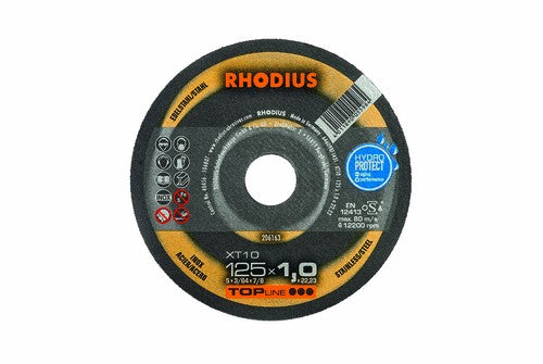 Rhodius 230 x 1.9 x 22.23mm XT10 Cutting Disc Stainless Steel