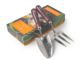 Burgon & Ball RHS Passiflora Trowel & Fork Set
