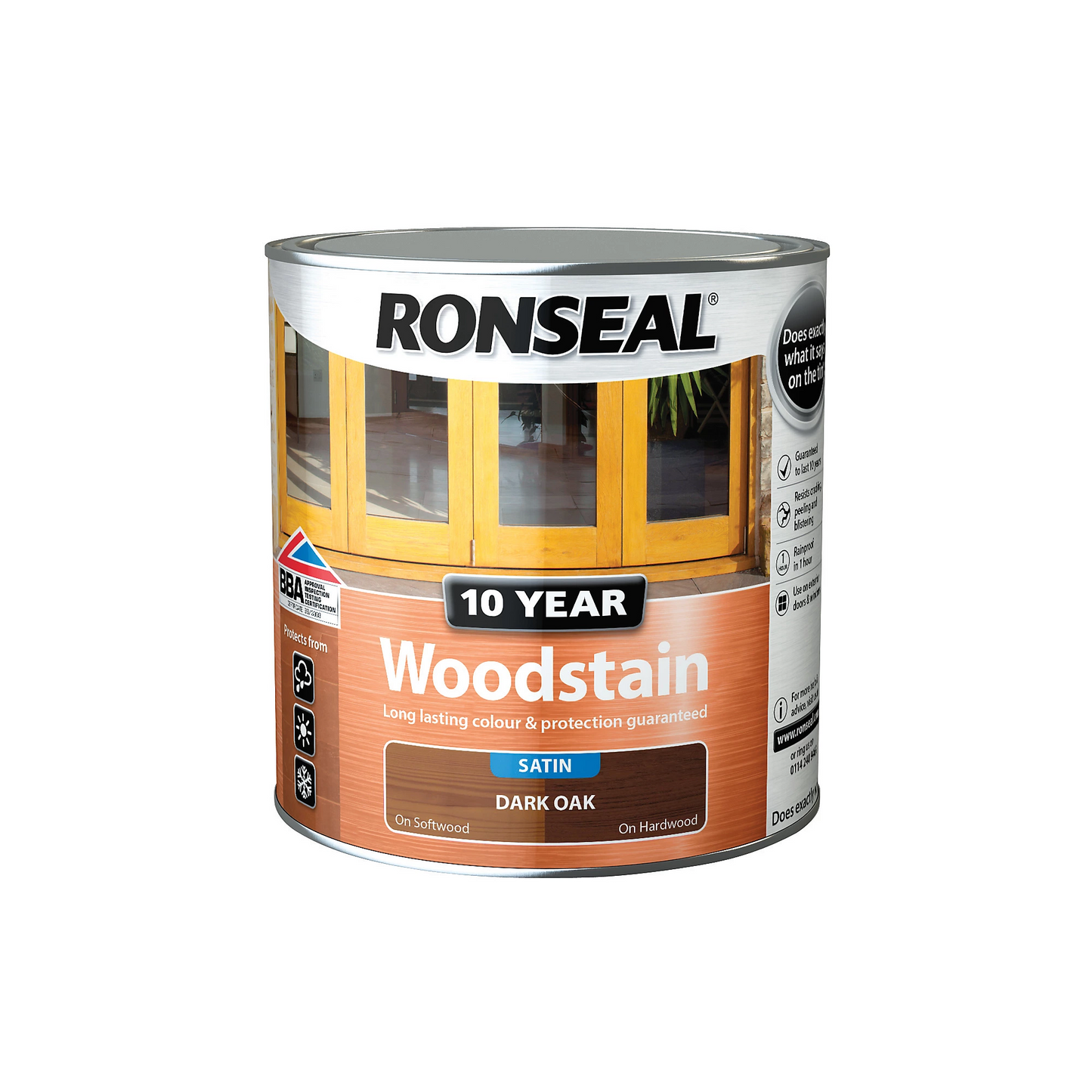 Ronseal 10-Year Satin Woodstain