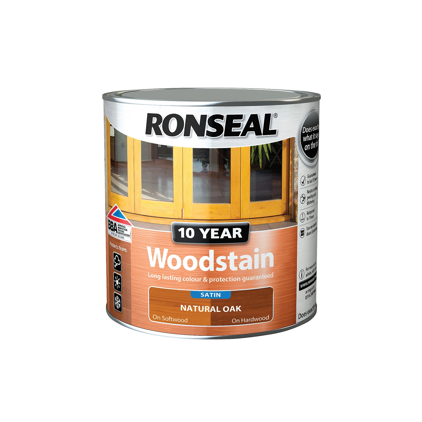 Ronseal 10-Year Satin Woodstain