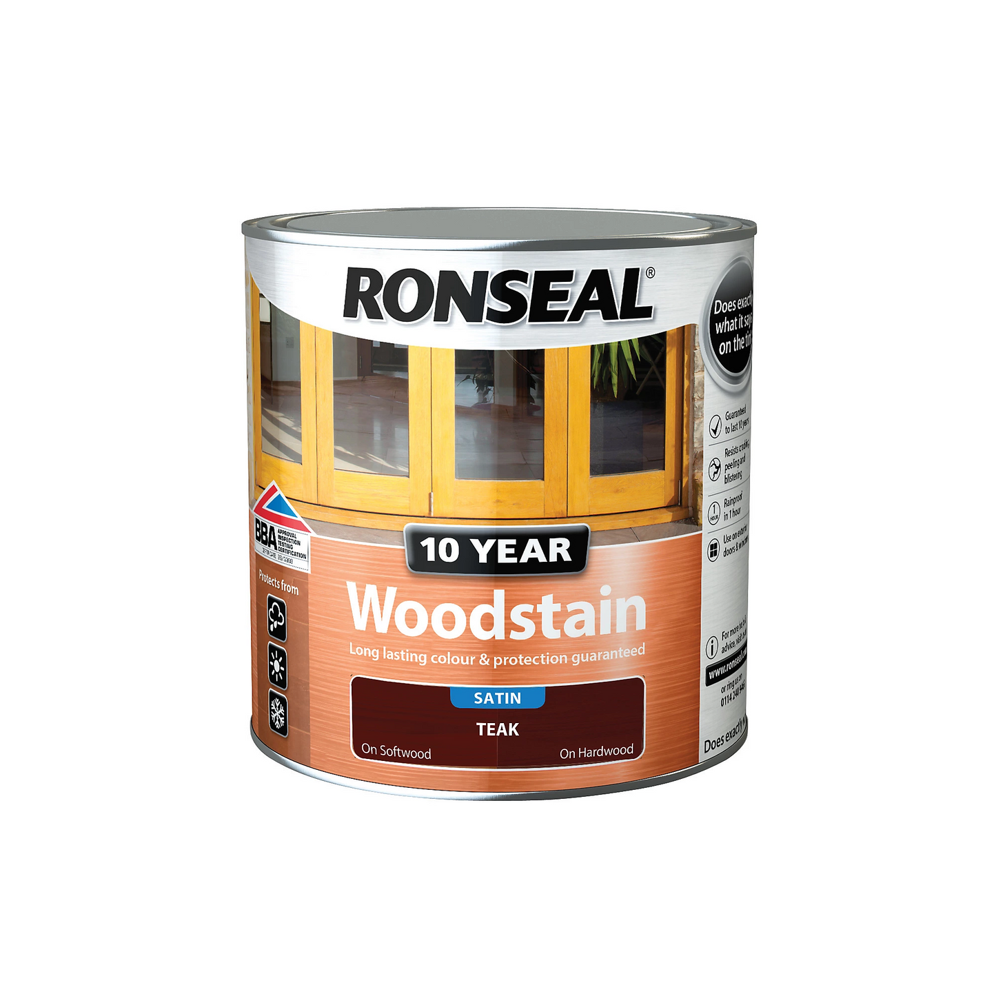 Ronseal 10-Year Satin Woodstain