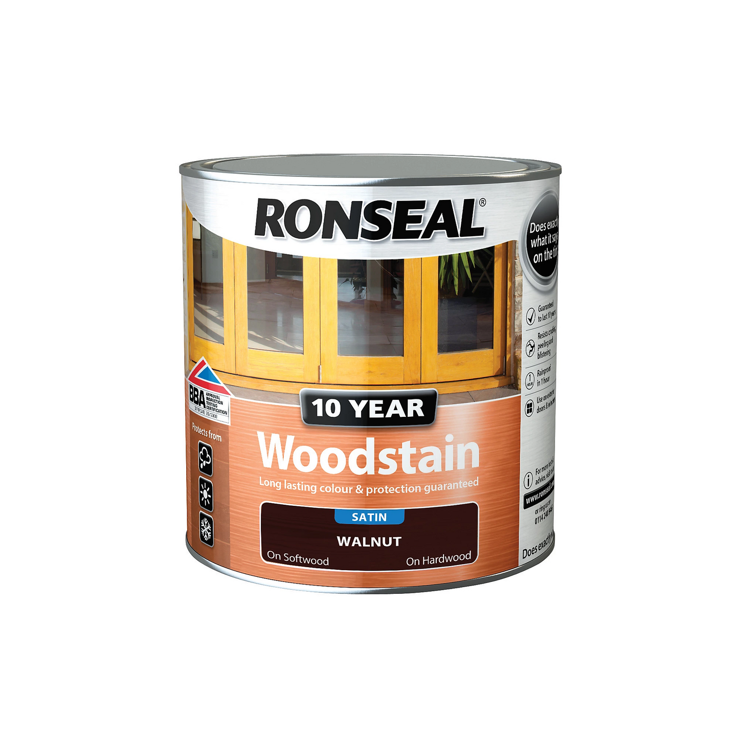 Ronseal 10-Year Satin Woodstain