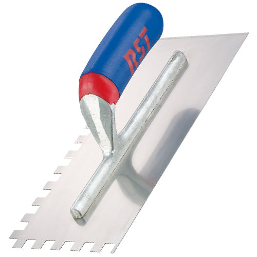 RST Notched Trowel Soft Touch Handle 6mm 11 x 4.5"