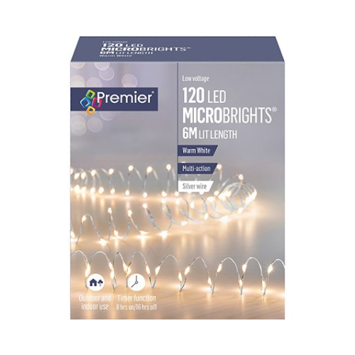 120 Warm White LED Multi-Action Microbrights 6m – Sam Turner & Sons