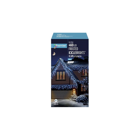 Premier 460 LED M-A Frosted Cap White Icicles