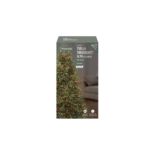 Premier 750 Multi-Colour LED Multi-action Treebrights with Timer