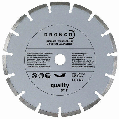 Dronco 230 x 2.4 x 22.2mm Budget Diamond Disc