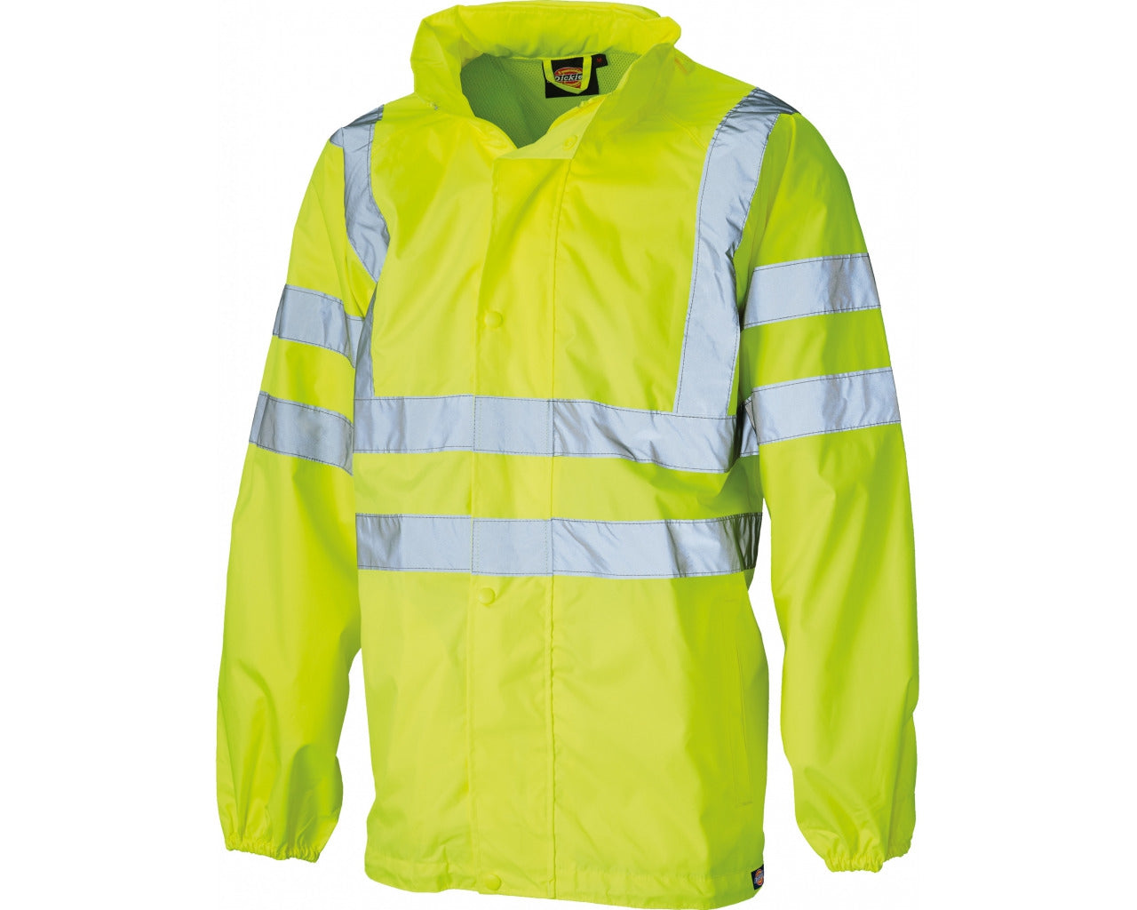 Dickies High Visibility Lightweight Waterproof Jacket Yellow