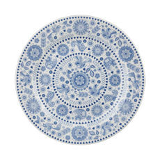 Queens Penzance Salad Plate 20cm Concentric Circles