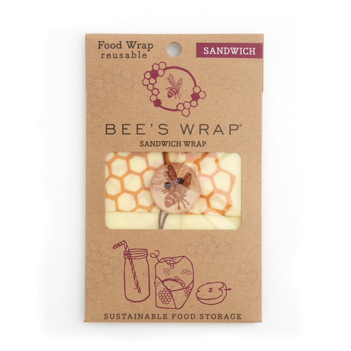 Bee's Wrap Sandwich Wrap Single