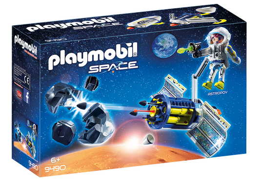 Playmobil Space Satellite Meteoroid Laser 9490