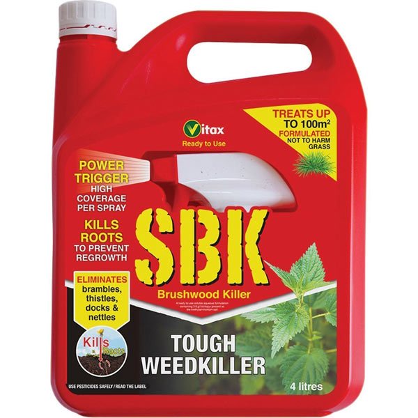 Vitax SBK Brushwood Killer Ready To Use 4 Litre