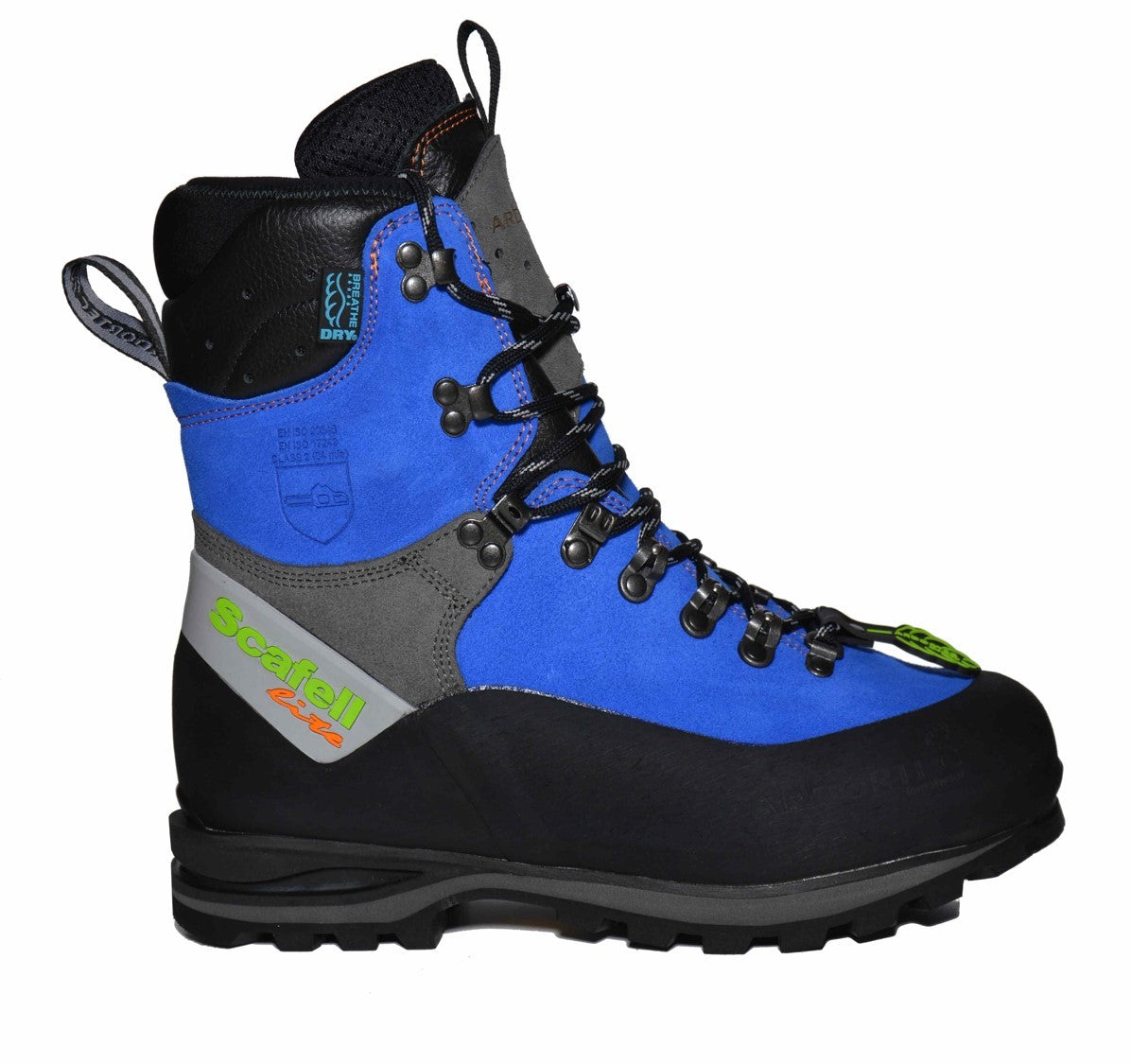 Bottes De Sécurité Classe 2 Pour Tronçonneuse Arbortec Scafell Lite - Bleues