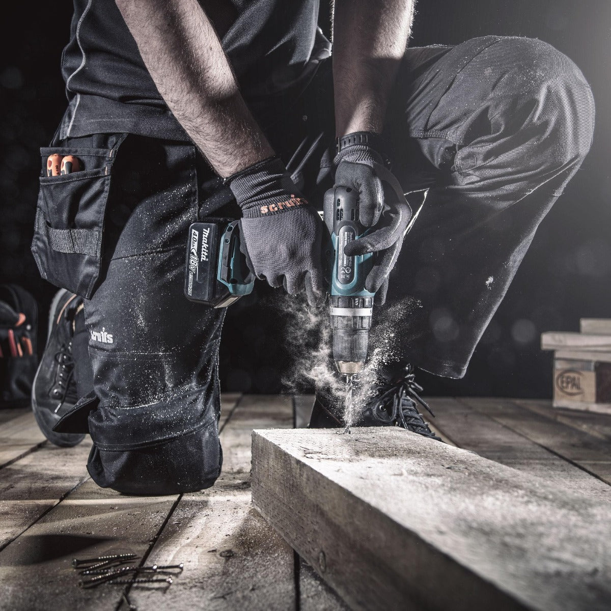 Scruffs Trade Flex Trousers Black