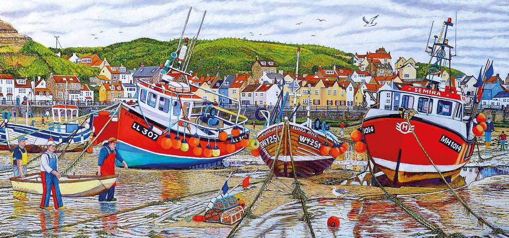 Gibsons Whitby Harbour 636 Piece Jigsaw