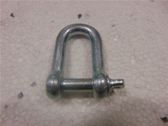 Deacon Electro Galvanized Commercial Pattern Dee Shackle 10mm