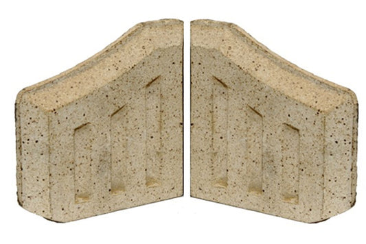 Percy Doughty Universal Coal Saver Side Brick Pair