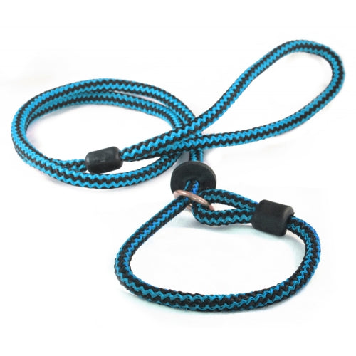 Outhwaite Harlequin Blue/Black 9mm 46" Slip Dog Lead
