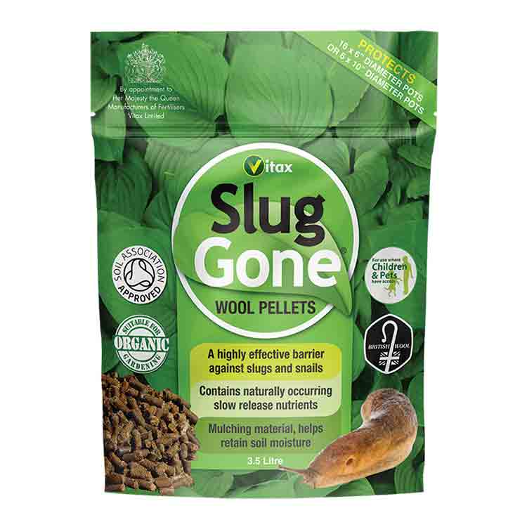 Vitax Slug Gone Wool Pellets 3.5L