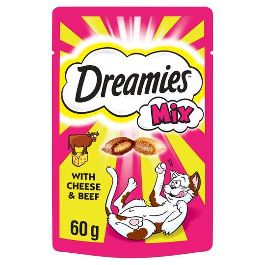Dreamies Mix Beef & Cheese 60g