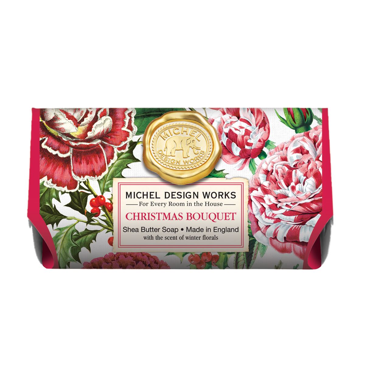 Michel Design Works Christmas Bouquet Bath Soap Bar 246g