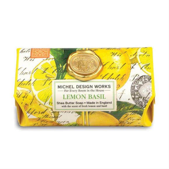 Michel Design Works Lemon Basil Bath Soap Bar 246g