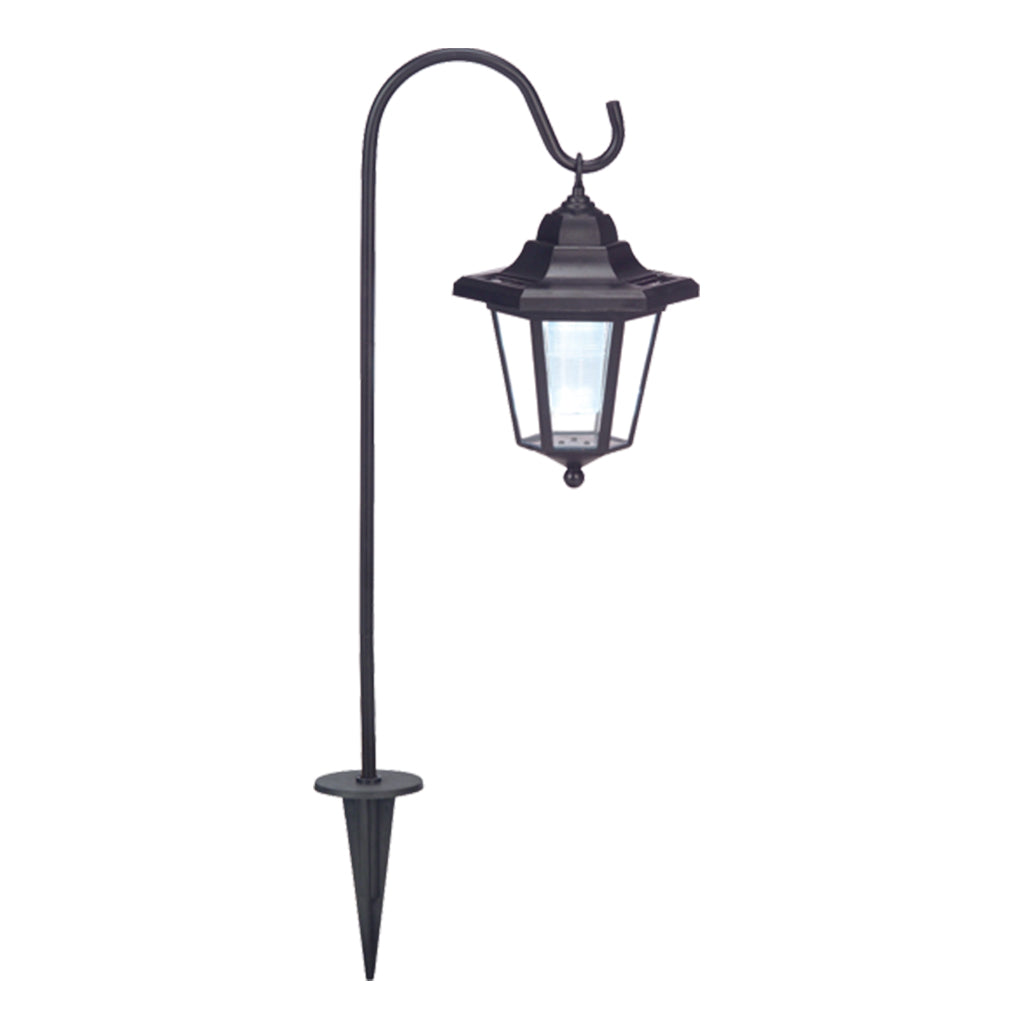 Cole & Bright Solar Coach Light with Shepherd's Hook x2