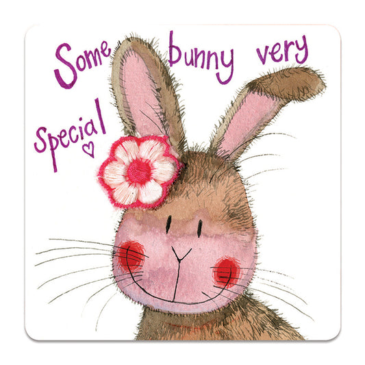 Alex Clark Some Bunny Coaster