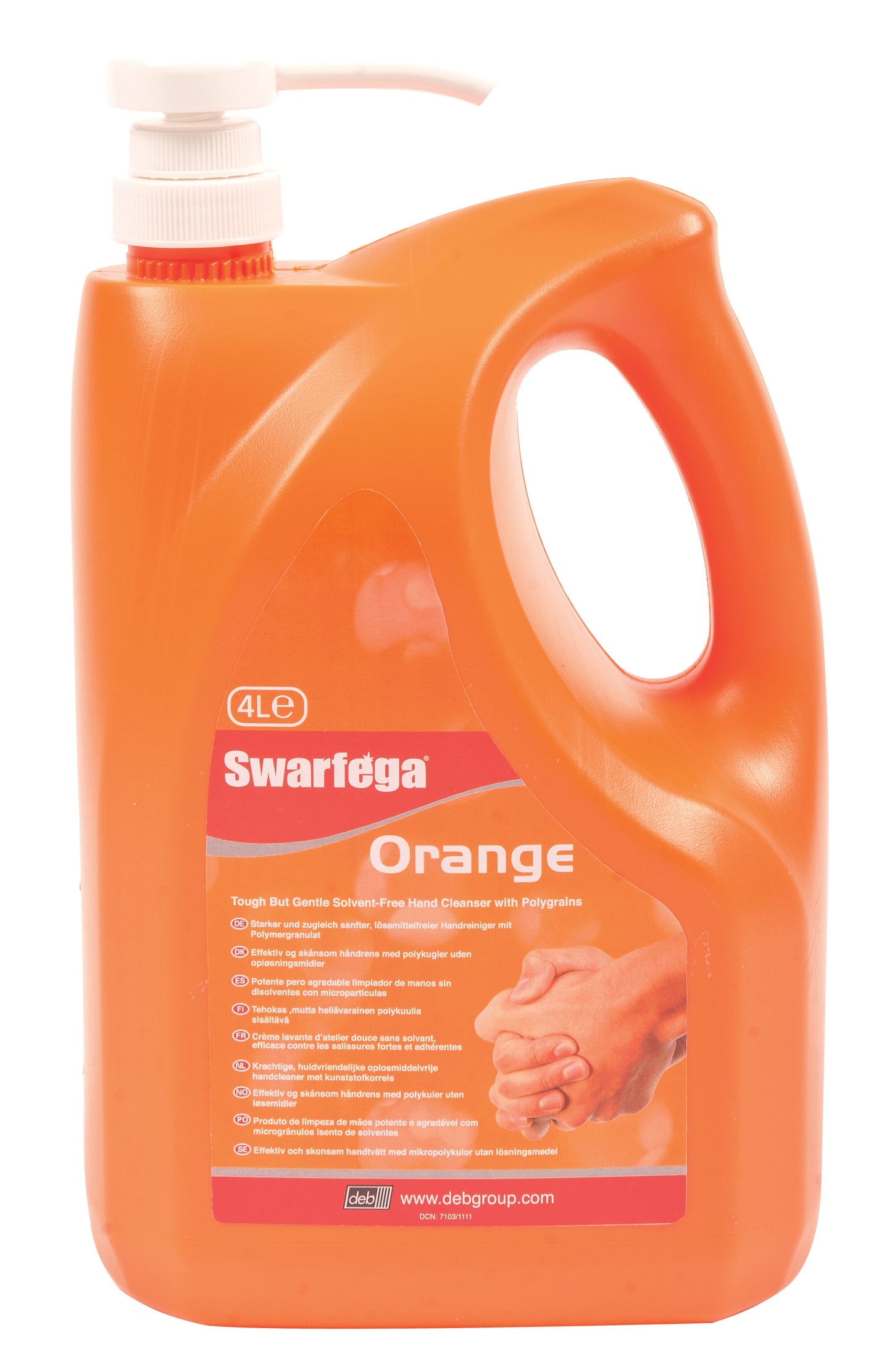 Swarfega Orange Pump Bottle 4L